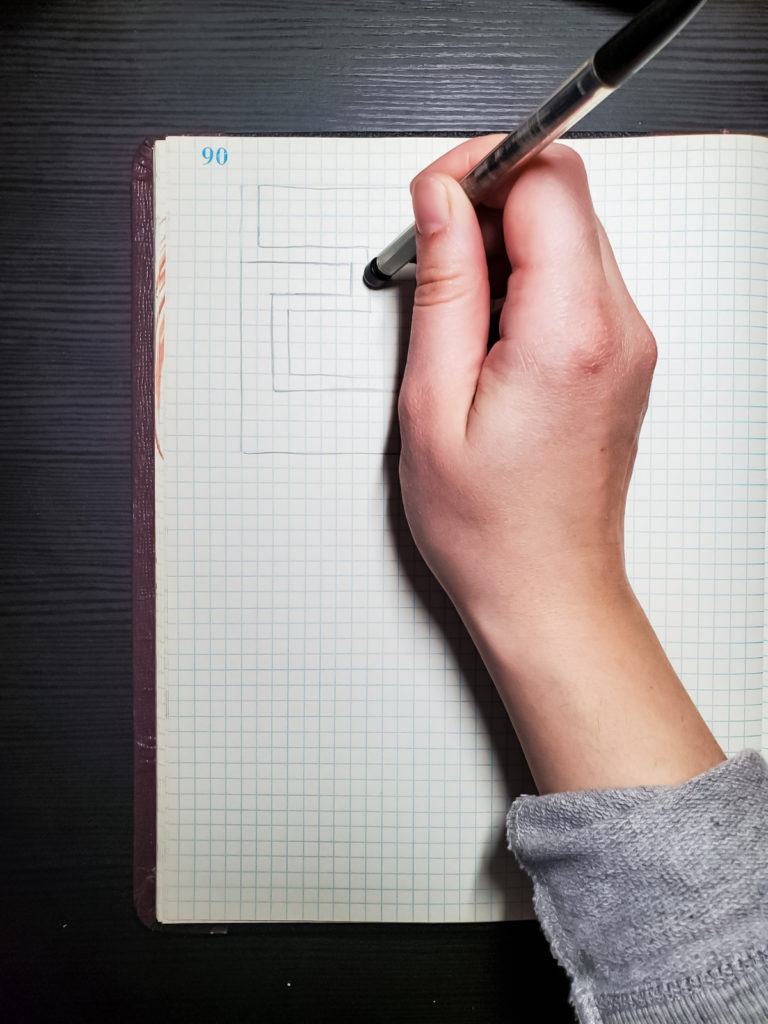 DIY Mazes With Graph Paper